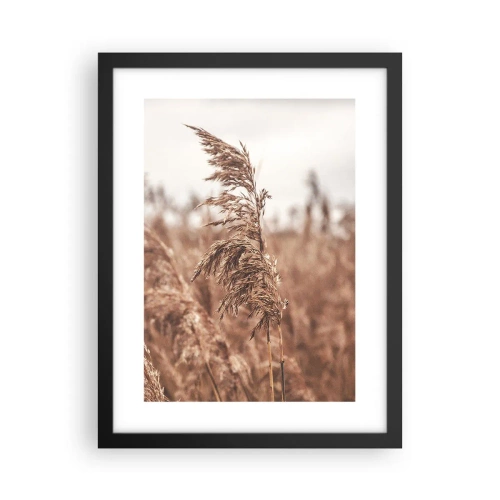 Poster in cornice nera - Nei campi è già autunno - 30x40 cm