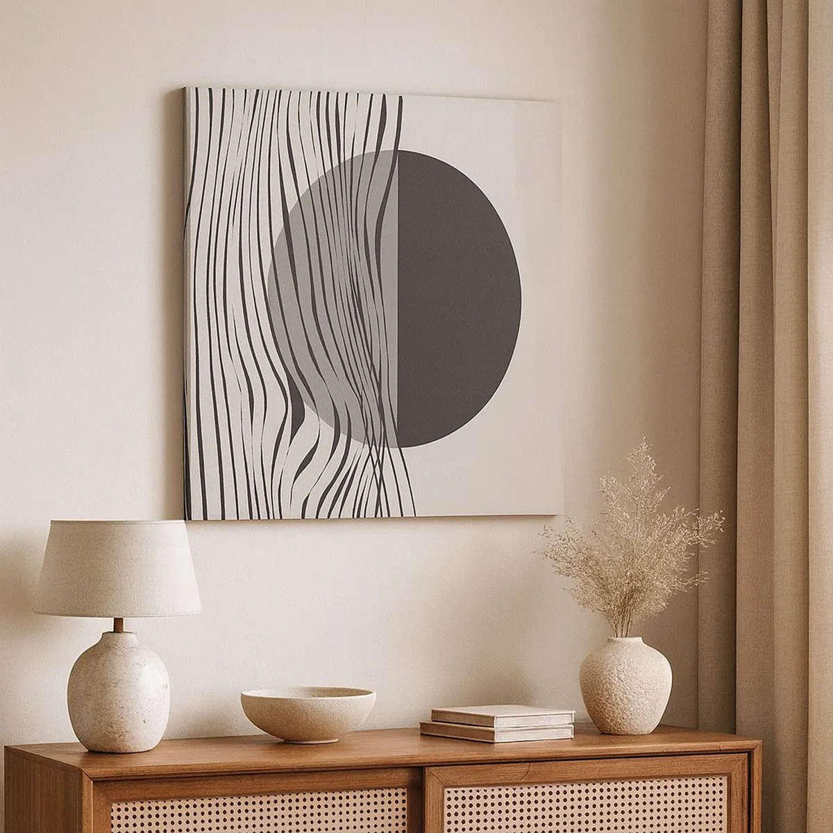 Quadro su tela - Stampe su Tela - Composizione a metà - 30x30 cm