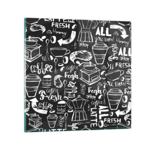 Quadro su vetro - All you need is… - 30x30 cm