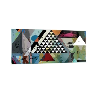 Quadro su vetro - Come è semplice - 100x40 cm