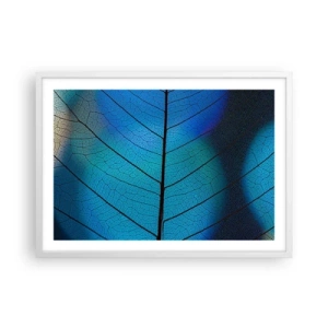 Poster in cornice bianca - Struttura intricata - 70x50 cm