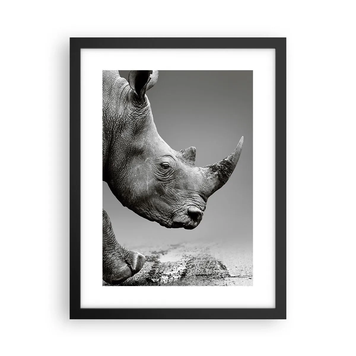 Poster in cornice nera - Forza irrefrenabile - 30x40 cm