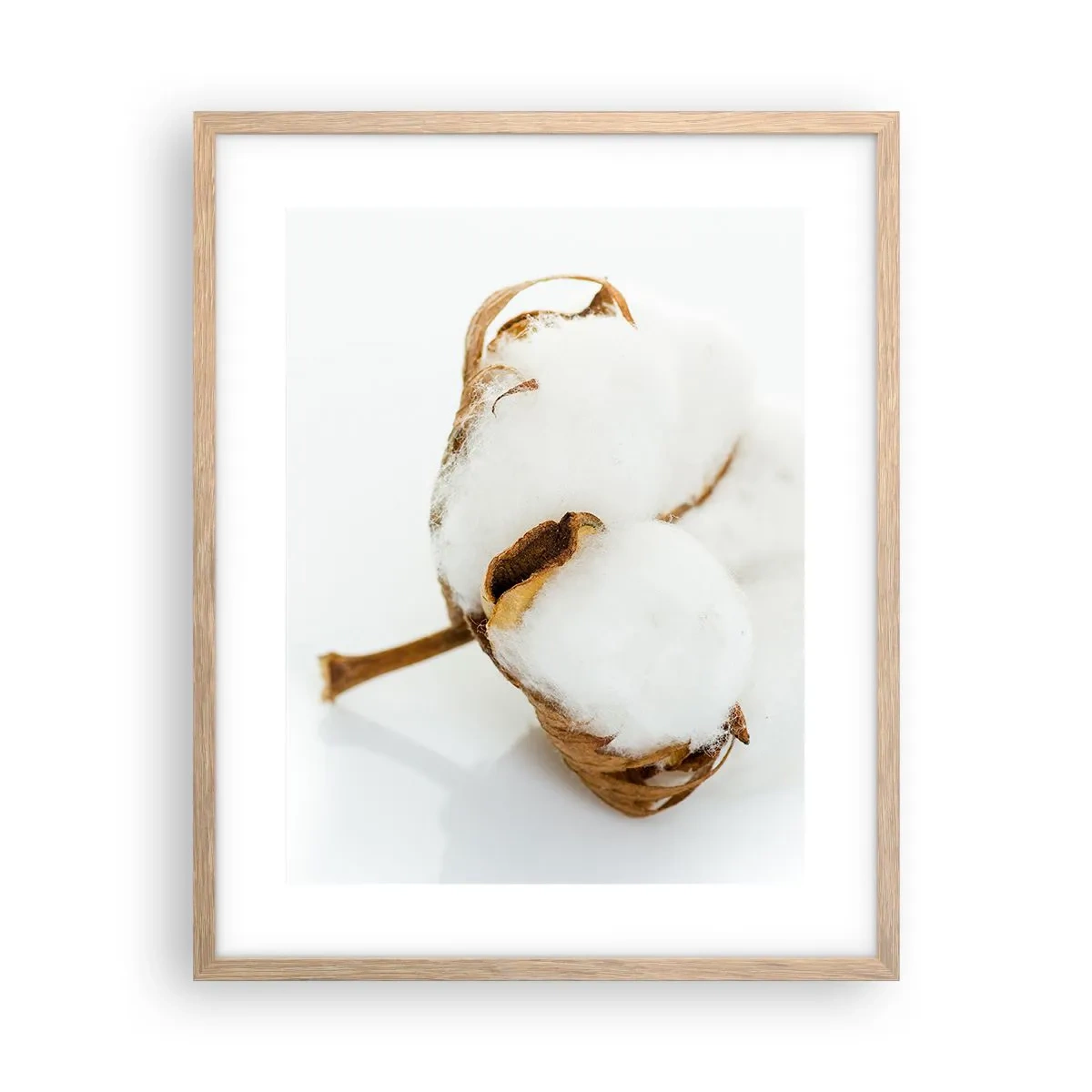 Poster in cornice rovere chiaro - Naturalmente morbido - 40x50 cm