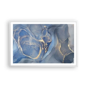 Poster in cornice bianca - Polvere d'oro - 91x61 cm