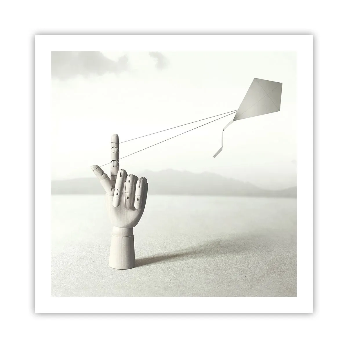 Poster - Prova di forza - 60x60 cm