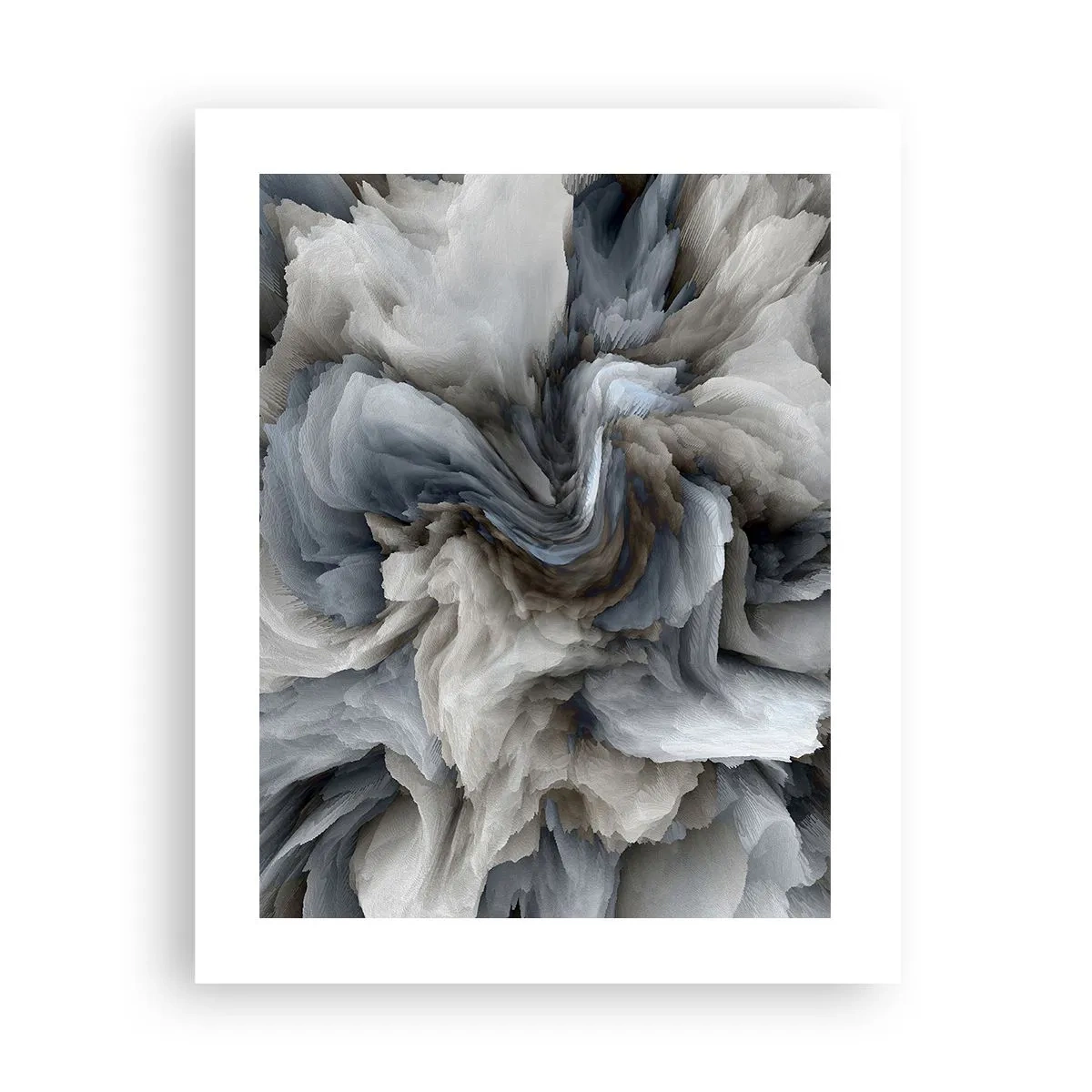 Poster - Pietra in fiore - 40x50 cm