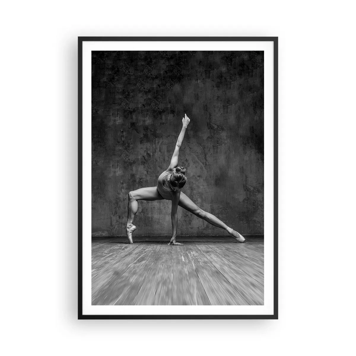 Poster in cornice nera - Ideale di equilibrio - 70x100 cm