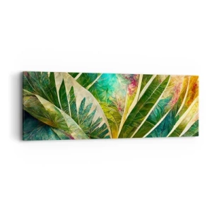 Quadro su tela - Stampe su Tela - I colori dei tropici - 90x30 cm