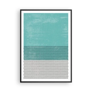 Poster in cornice nera - Composizione equilibrata - 70x100 cm