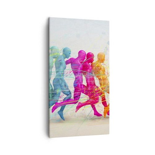 Quadro su tela - Stampe su Tela - Armonia del movimento - 45x80 cm