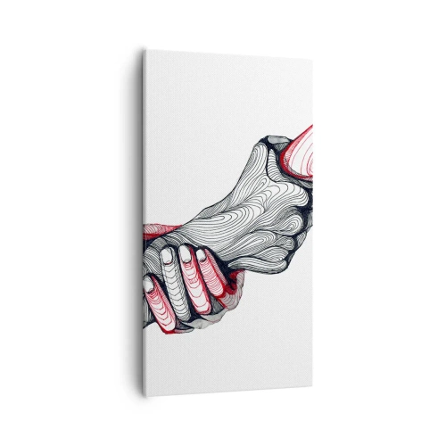 Quadro su tela - Stampe su Tela - Sei in buone mani - 55x100 cm