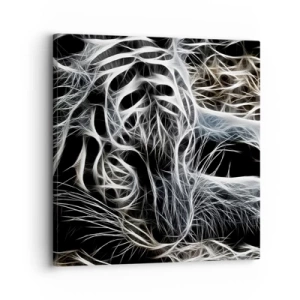 Quadro su tela - Stampe su Tela - Studio di leggerezza felina - 30x30 cm