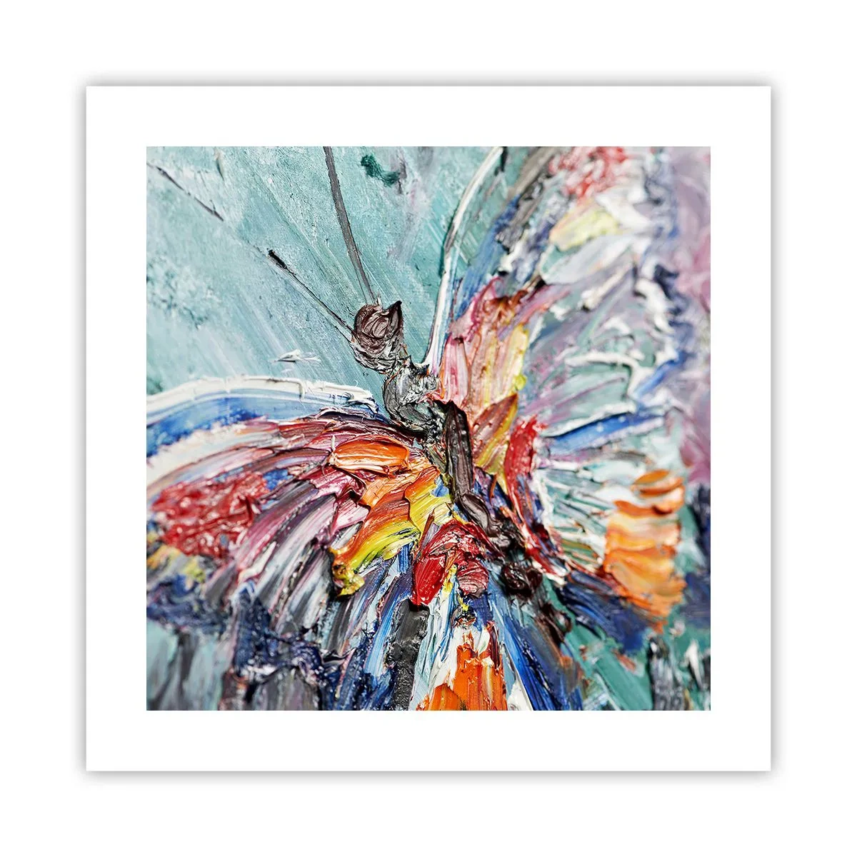 Poster - Dipinto dalla natura - 40x40 cm