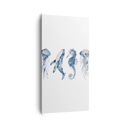 Quadro su tela - Stampe su Tela - Meraviglie del mare - 65x120 cm