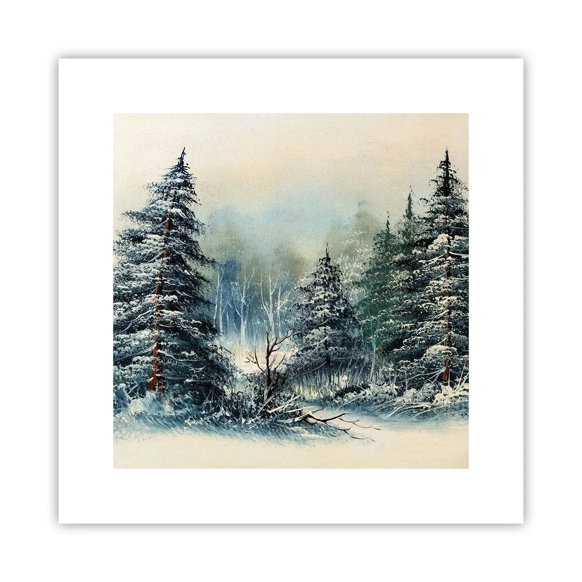 Poster - Pronti al Natale - 30x30 cm