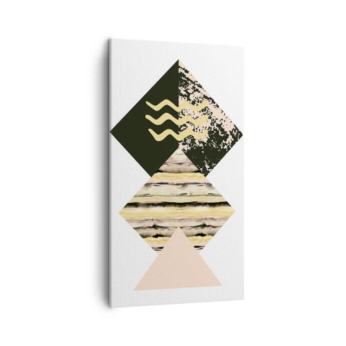 Quadro su tela - Stampe su Tela - Non è così facile - 45x80 cm