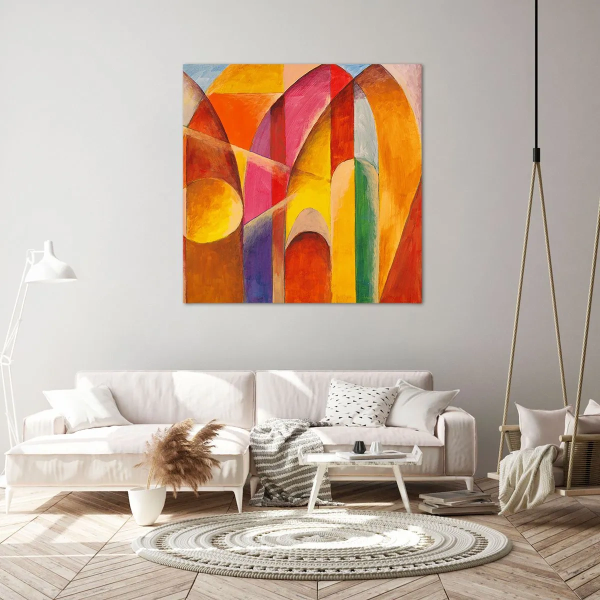 Quadro su tela - Stampe su Tela - La cattedrale del sole - 50x50 cm