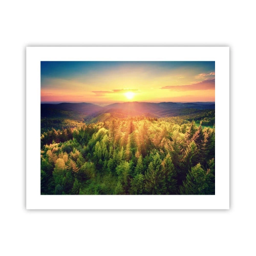 Poster - Vette e cime - 50x40 cm