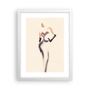 Poster in cornice bianca - Gli anni d'oro di Hollywood - 30x40 cm