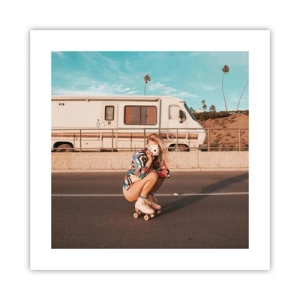 Poster - Sorridi per favore! - 40x40 cm