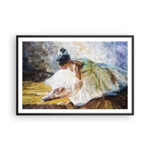Poster in cornice nera - Dal quadro di Degas - 91x61 cm