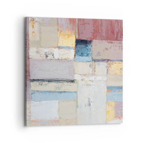 Quadro su tela - Stampe su Tela - La pace della geometria - 70x70 cm