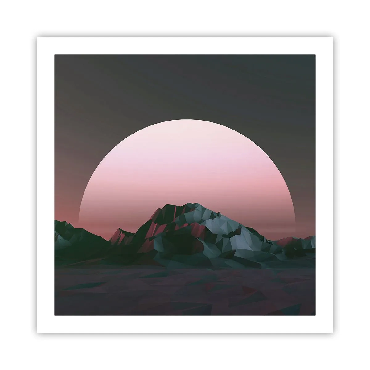 Poster - Nella galassia accanto - 60x60 cm