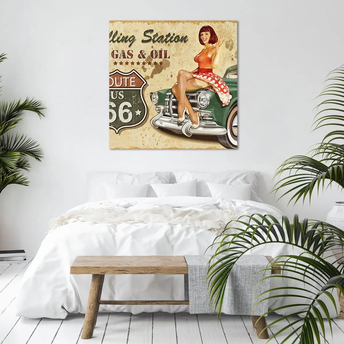 Quadro su tela - Stampe su Tela - I fantastici anni '40 - 70x70 cm