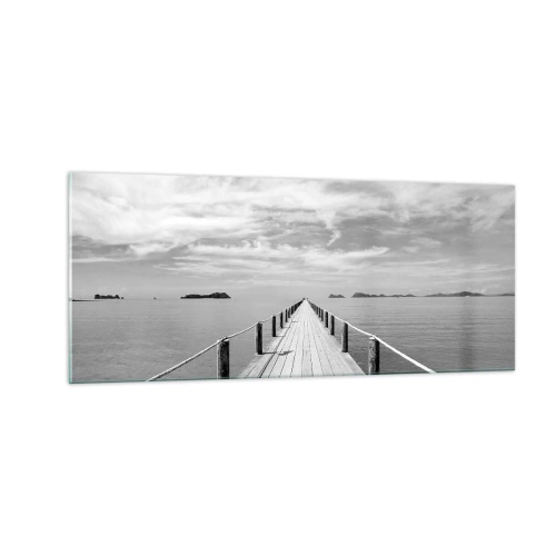 Quadro su vetro - Forse un viaggio... - 100x40 cm