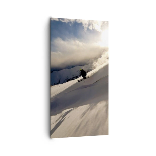 Quadro su tela - Stampe su Tela - Sfida dei monti accettata - 65x120 cm