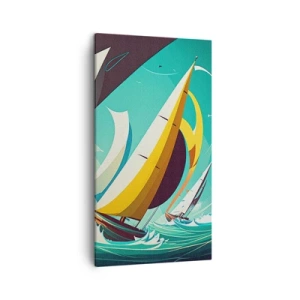 Quadro su tela - Stampe su Tela - Compagne degli elementi - 45x80 cm