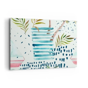 Quadro su tela - Stampe su Tela - Vacanze sotto le palme - 100x70 cm