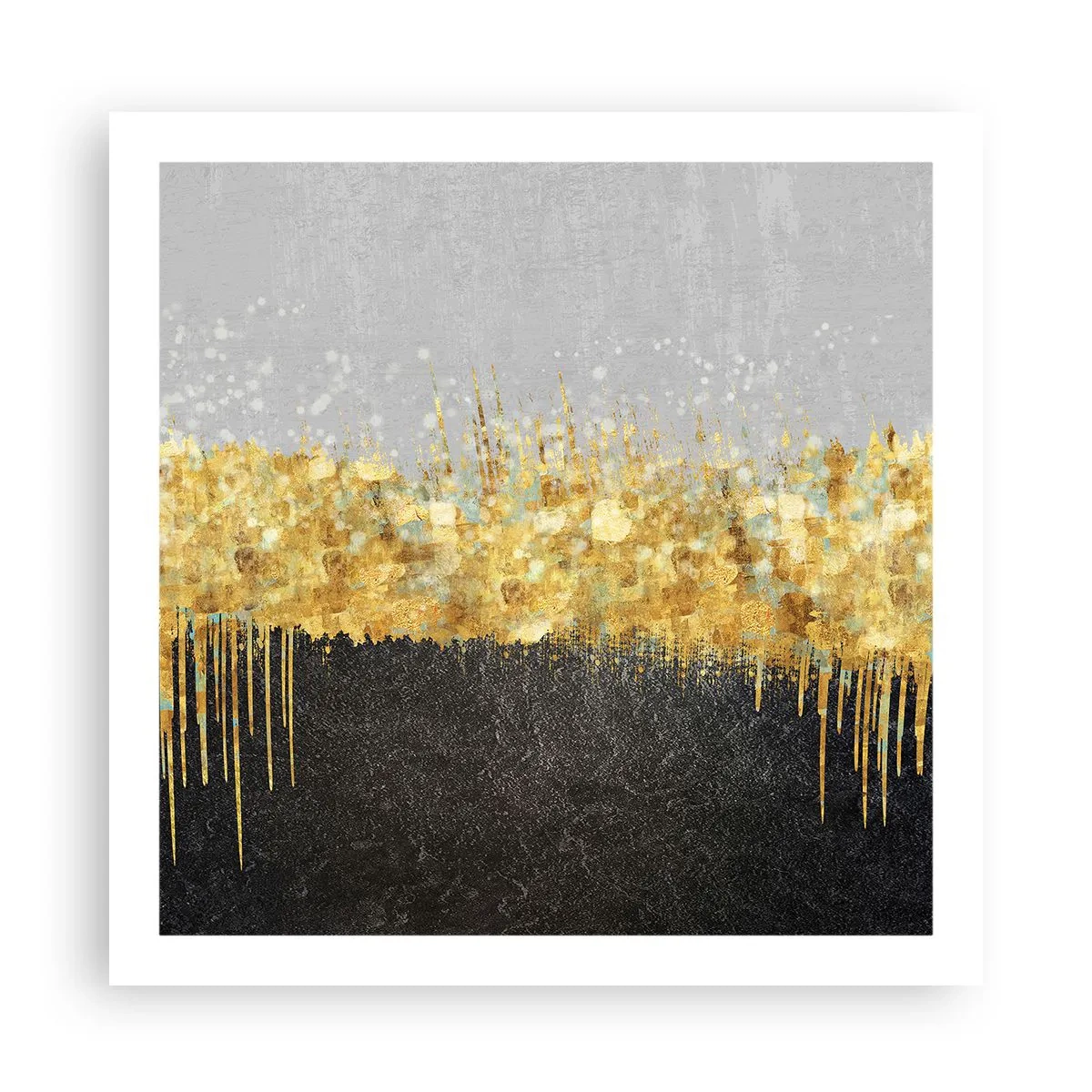 Poster - Nel profondo e verso l'alto - 60x60 cm