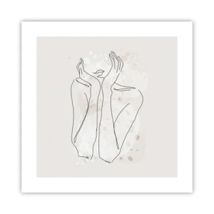 Poster - Attimo sognante - 40x40 cm