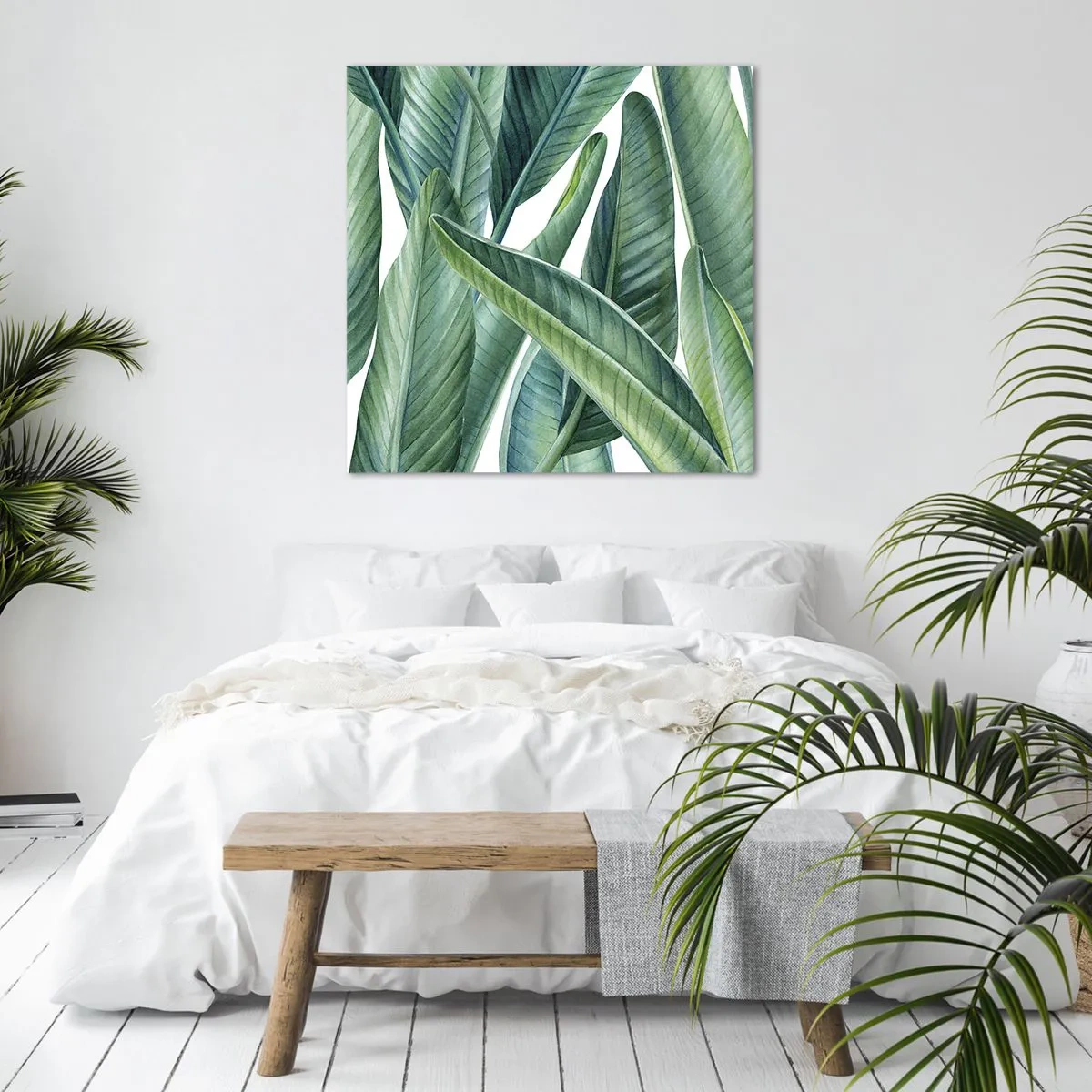 Quadro su tela - Stampe su Tela - Il verde in sé - 30x30 cm