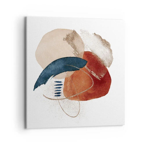 Quadro su tela - Stampe su Tela - Composizione ovale - 60x60 cm