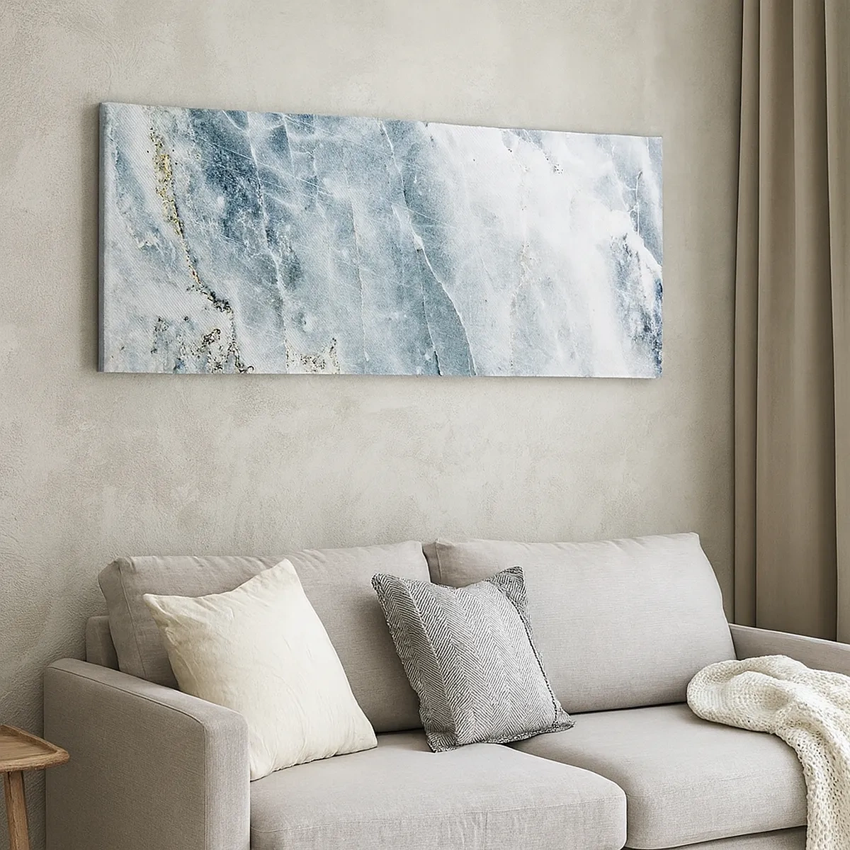 Quadro su tela - Stampe su Tela - Mondo di ghiaccio - 30x30 cm