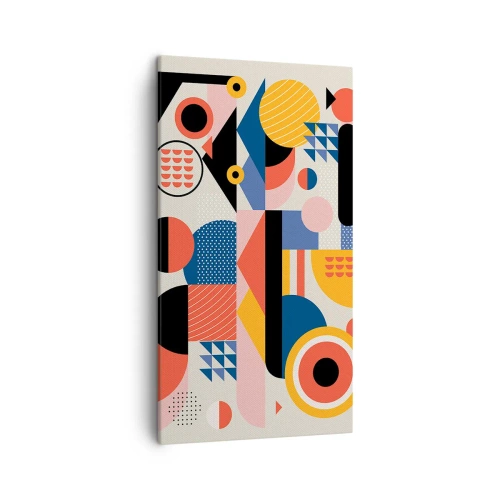 Quadro su tela - Stampe su Tela - Composizione: divertiti - 45x80 cm