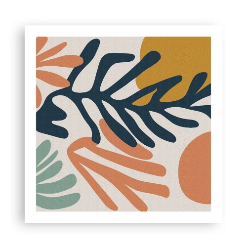 Poster - Mare di coralli - 60x60 cm