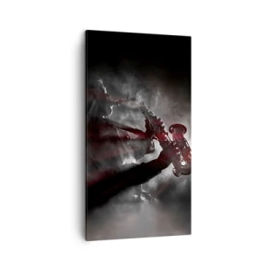 Quadro su tela - Stampe su Tela - Nei fumi del jazz - 45x80 cm