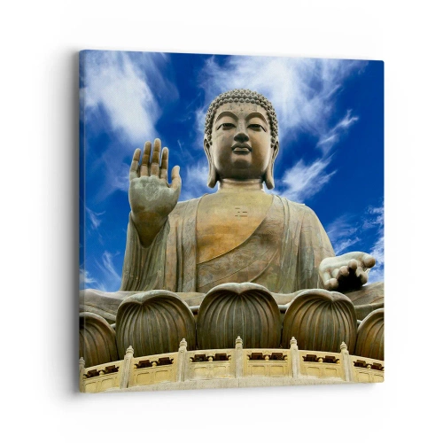 Quadro su tela - Stampe su Tela - Vivere senza paura - 40x40 cm