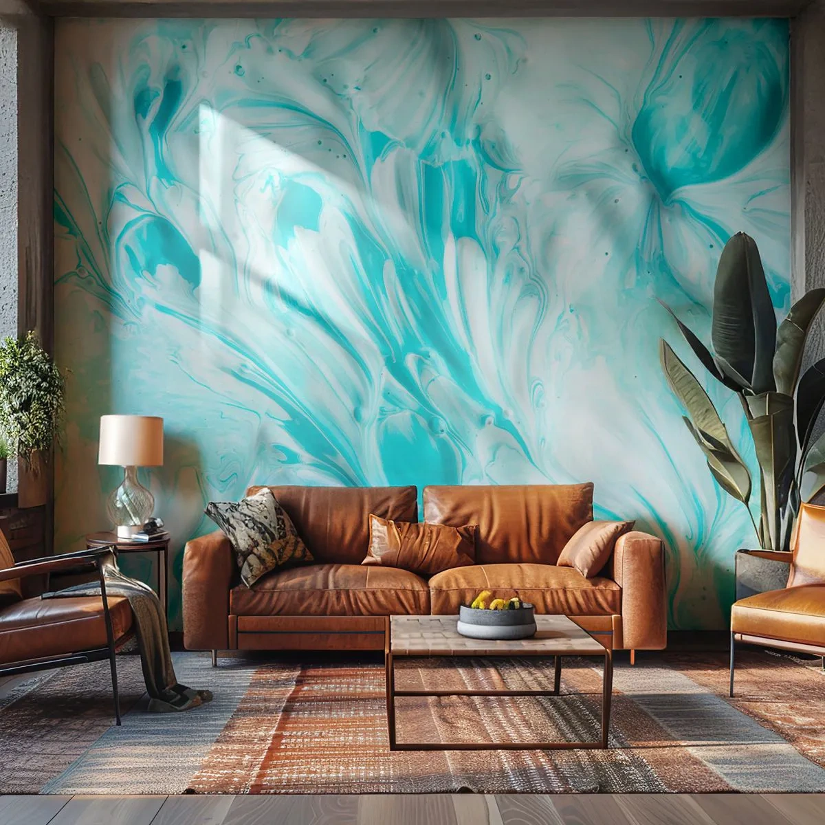 Fotomurali Premium Canvas - Insieme per sempre - Astrazione, Pezzo, Boho - 150x105 cm