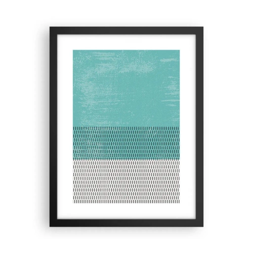 Poster in cornice nera - Composizione equilibrata - 30x40 cm
