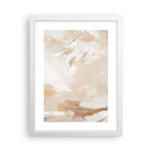 Poster in cornice bianca - Composizione pastello - 30x40 cm