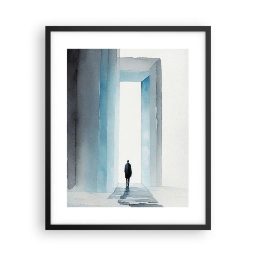 Poster in cornice nera - Vivi senza limiti - 40x50 cm