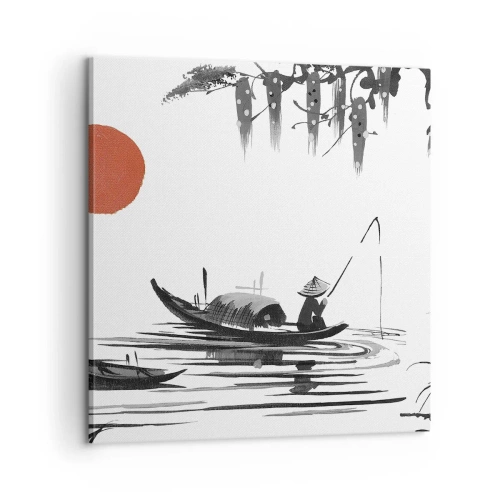 Quadro su tela - Stampe su Tela - Pomeriggio asiatico - 60x60 cm