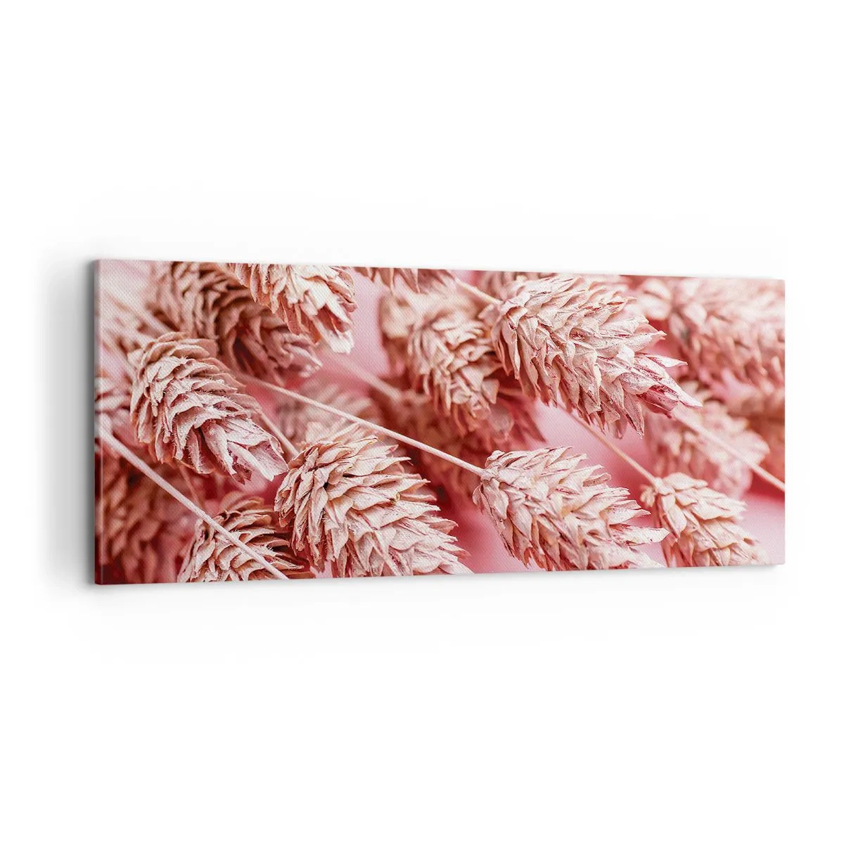 Quadro su tela - Stampe su Tela - Cascata di fiori in rosa - 100x40 cm
