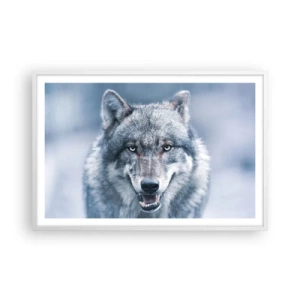 Poster in cornice bianca - Accetti la sfida? - 91x61 cm