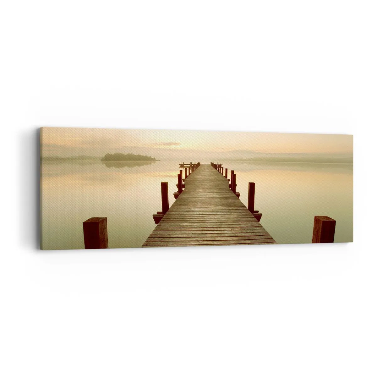 Quadro su tela - Stampe su Tela - Aurora, alba, luce - 90x30 cm