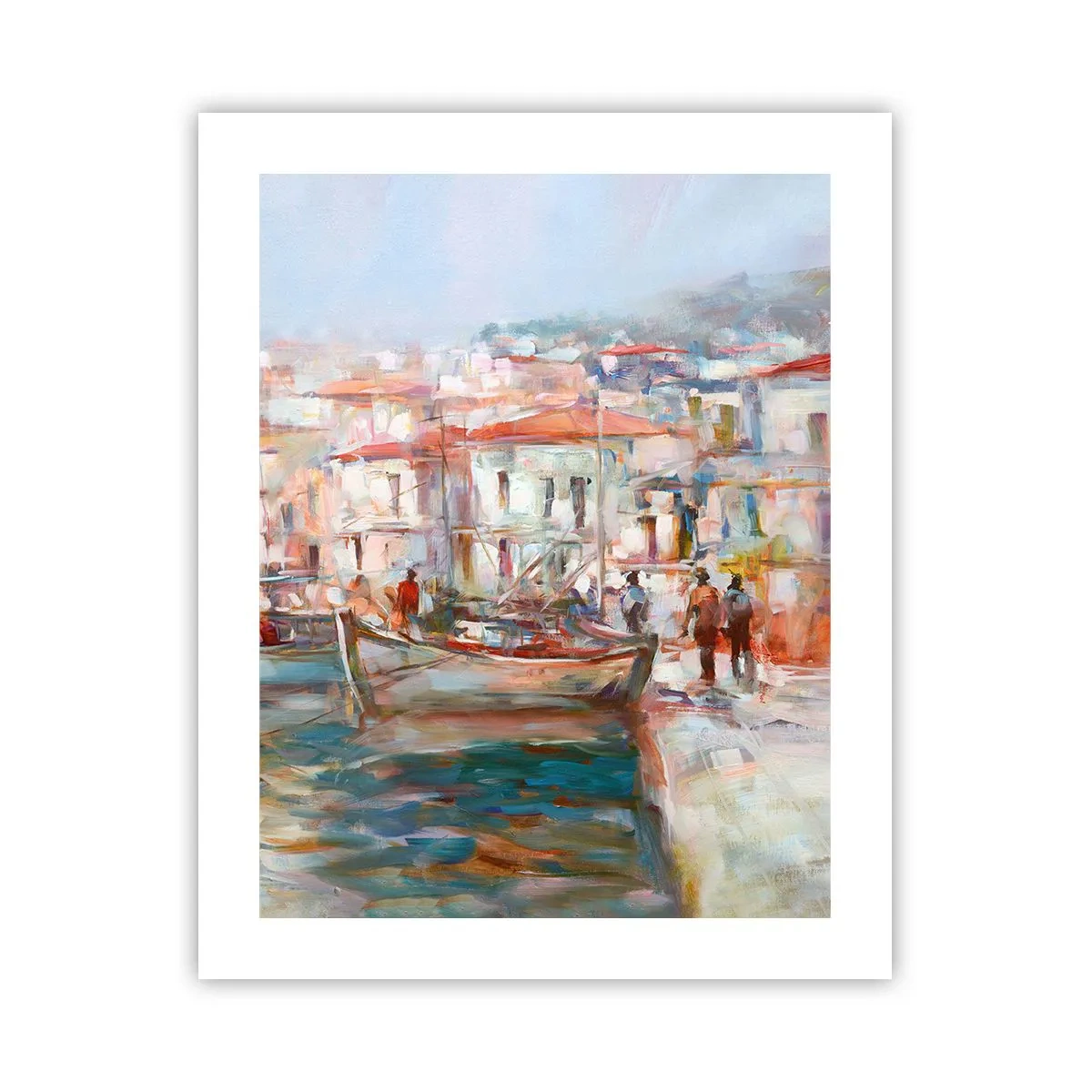 Poster - Vacanze in pastello - 40x50 cm